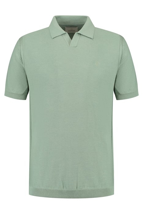 DS_MERCURY SHORT SLEEVE POLO LILY PAD 3