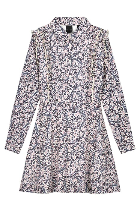 CHARLEY DRESS LAVENDER GREY 1