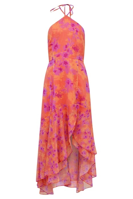 ARLA HALLIE CRINKLE RUFFLE CORAL 3