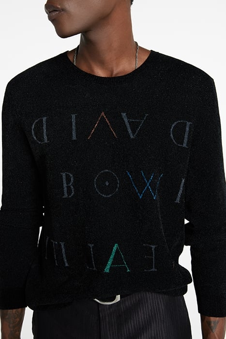 BOWIE CREWNECK SWEATER BLACK 3