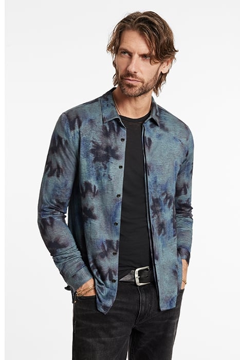 CAMELLIA REGULAR FIT LS STEEL BLUE 1