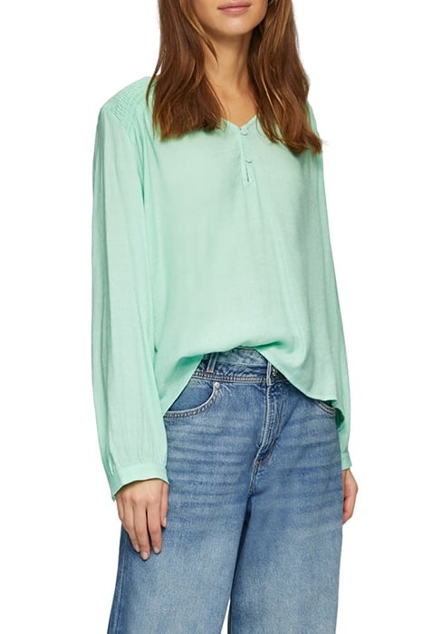 S.OLIVER BLOUSES GREEN-LIGHT 1