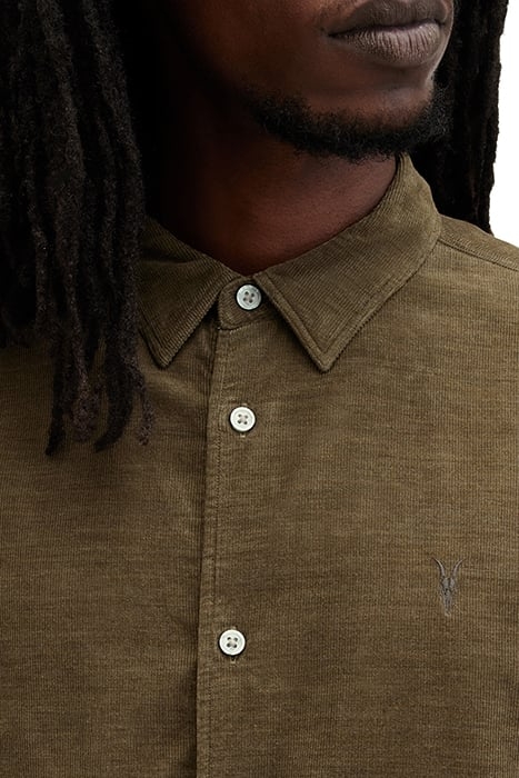 BIRCHWOOD LS SHIRT CAGE BROWN 6