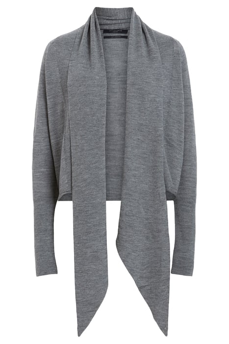 WASSON PIRATE CARDI GREY MARL 4