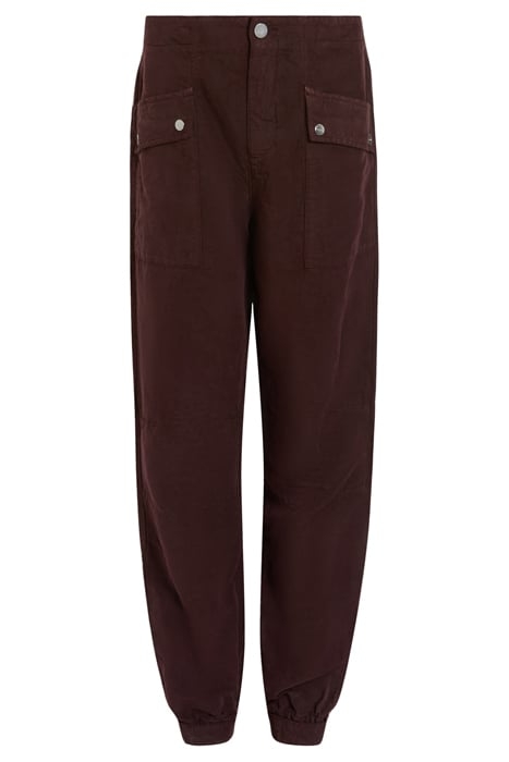 VAL TROUSER DARK WINE RED 5