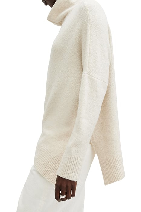 LOCK ROLL NECK CHALK WHITE 8