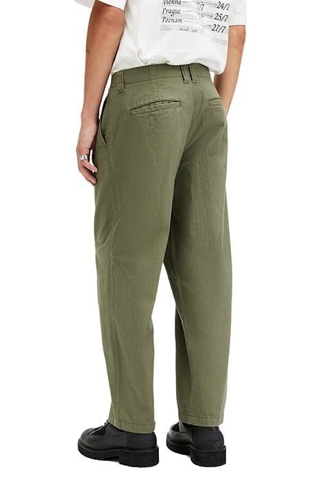 WARDEN TROUSER FADED KHAKI GREEN 2
