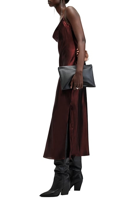 HADLEY DRESS METALLIC RED 5