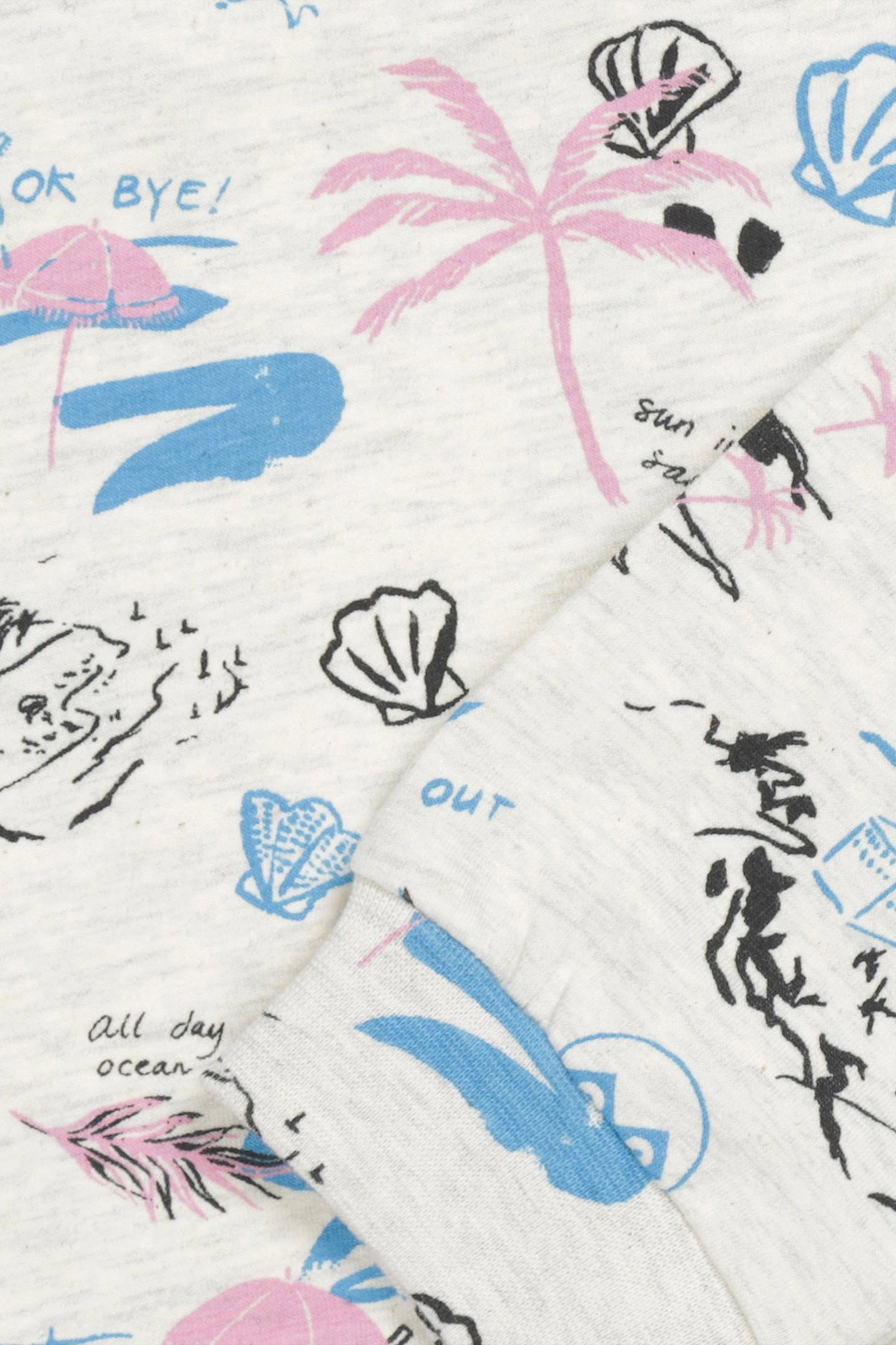 GIRLS COTE D'AZUR TODDLER OFF WHITE MELANGE 3