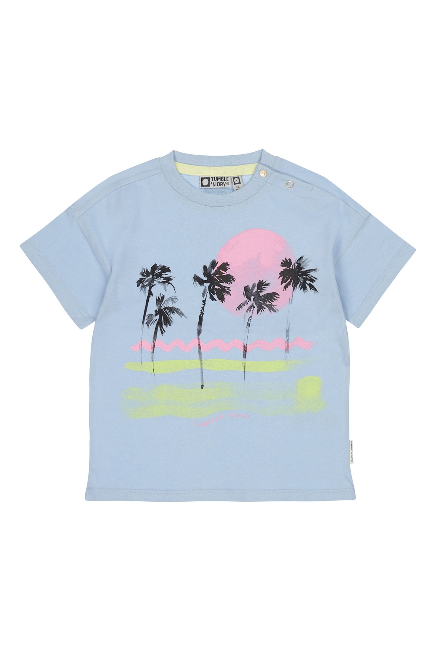 GIRLS COSTA RICA TODDLER CHAMBRAY BLUE 1