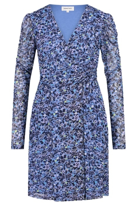 FLAKE DRESS VIOLETTA/BLACK 3