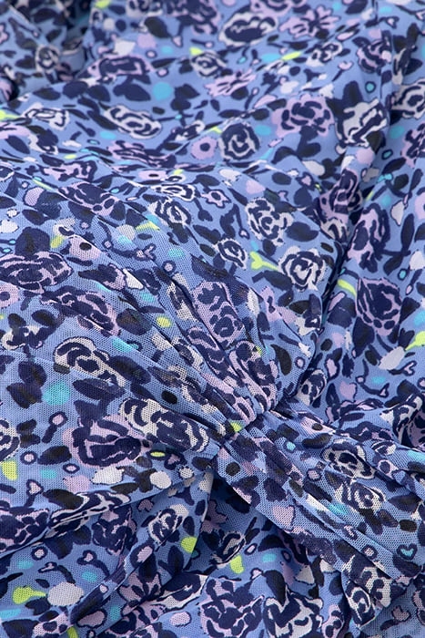 FLAKE DRESS VIOLETTA/BLACK 6