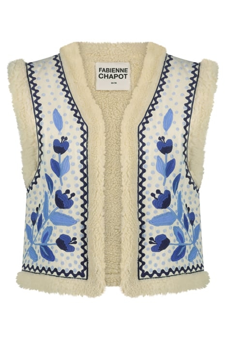 TOMMY GILET CORNFLOWER BLUE 1