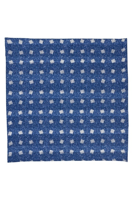 NAVY DOUBLE-SIDED POCKET SQUARE 2