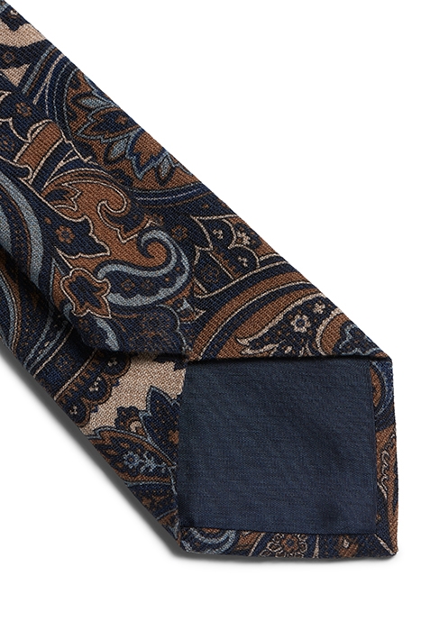 NAVY PAISLEY PAISLEY TIE 3