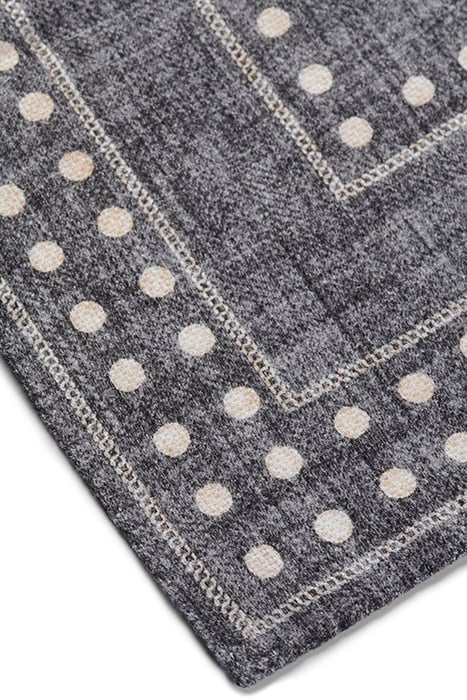 GREY DOTS POCKET SQUARE 3
