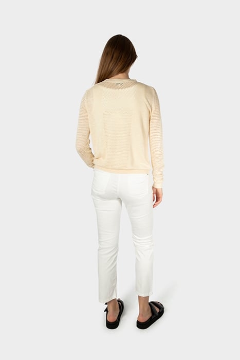 CARDIGAN LONG SLEEVES WOOD ASH 4