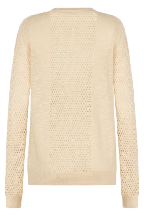 CARDIGAN LONG SLEEVES WOOD ASH 6