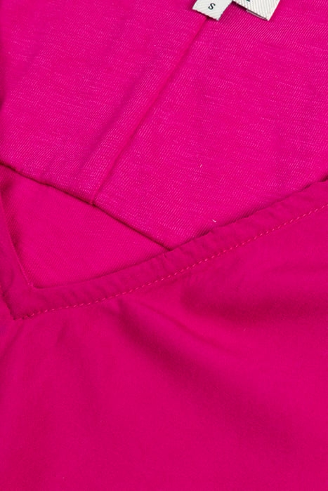 T-SHIRT CAP SLEEVES FESTIVAL FUCHSIA 7