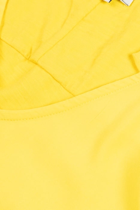 T-SHIRT CAP SLEEVES VIBRANT YELLOW 7