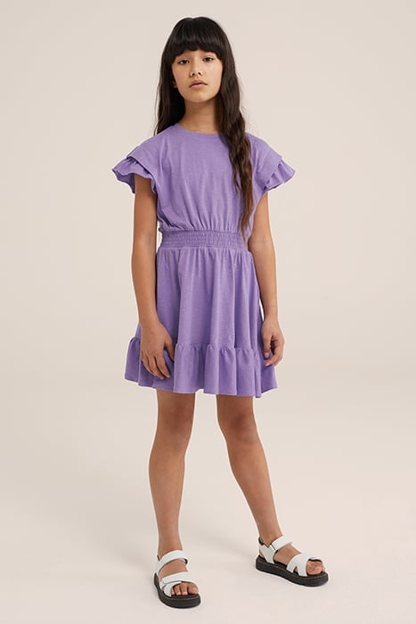 DRESS MID LENGTH PURPLE 2