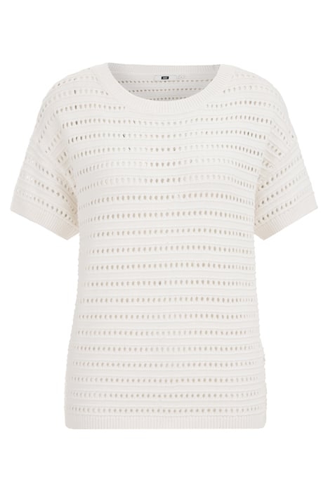 KNITTED PULLOVER WHITE 4