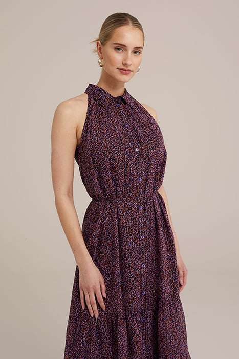 DRESS MID LENGTH MULTI-COLOURED 4