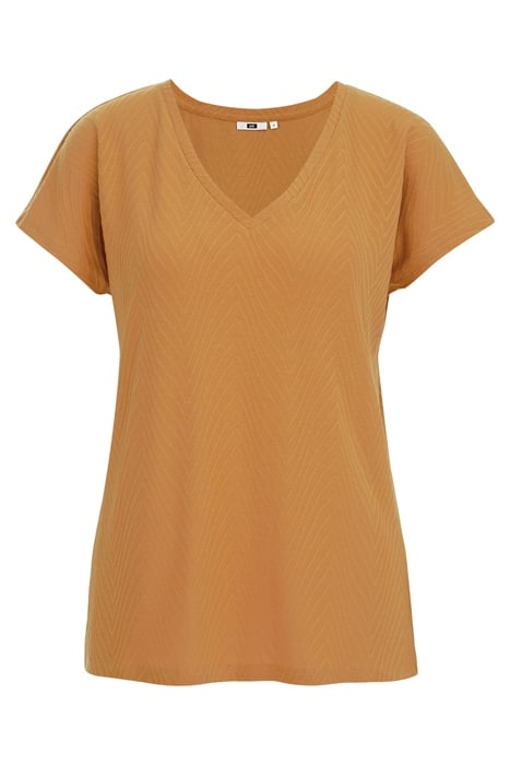 T-SHIRT OCHRE YELLOW 4