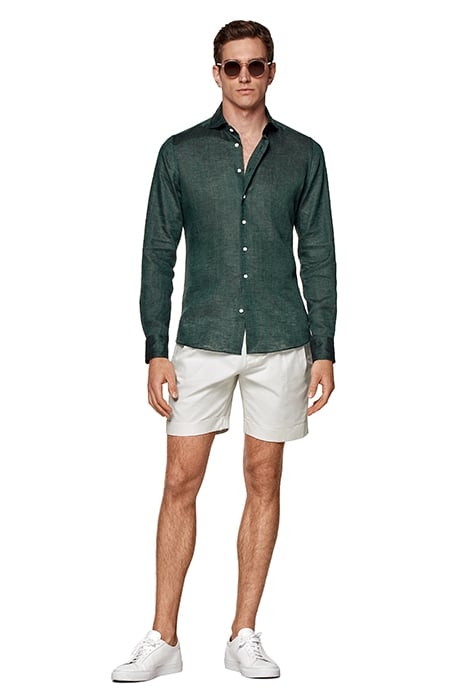 GREEN SLIM FIT SHIRT 5