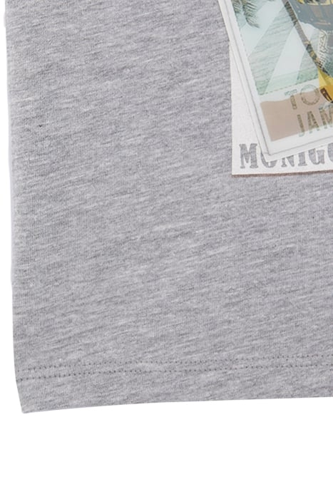 BABY BOYS’ GREY T-SHIRT PERCUSSION LENTICULAR IMAGE 4