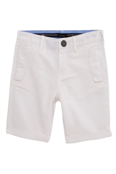 BOYS' ECRU BERMUDA SHORTS WITH REMOVABLE STRAPS 3