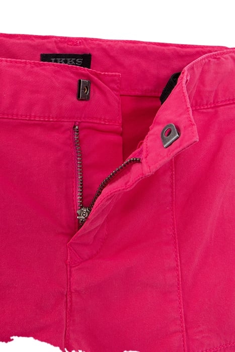 BOYS' PINK CARGO BERMUDA SHORTS 4