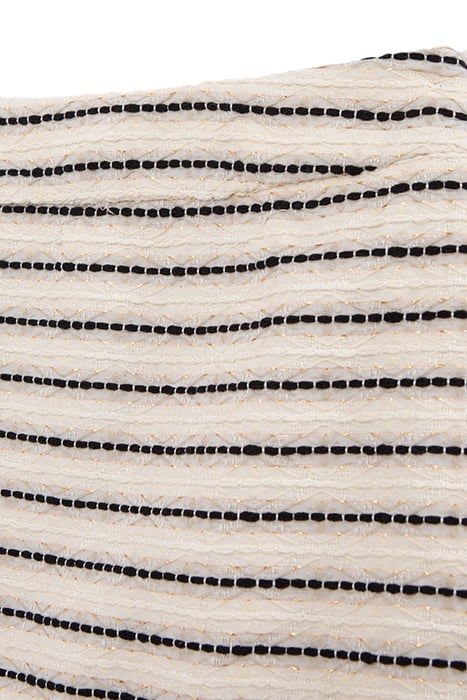 GIRLS’ ECRU SKIRT WITH STRIPED JACQUARD MOTIF 3