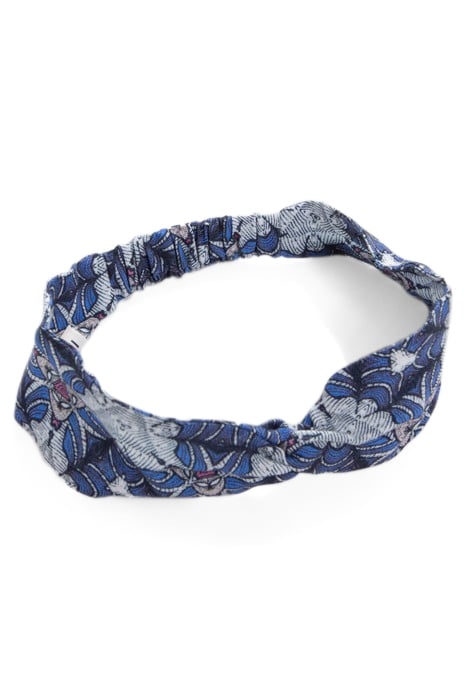 GIRLS' WHITE HEADBAND WITH GRAPHIC WAX PRINT 3