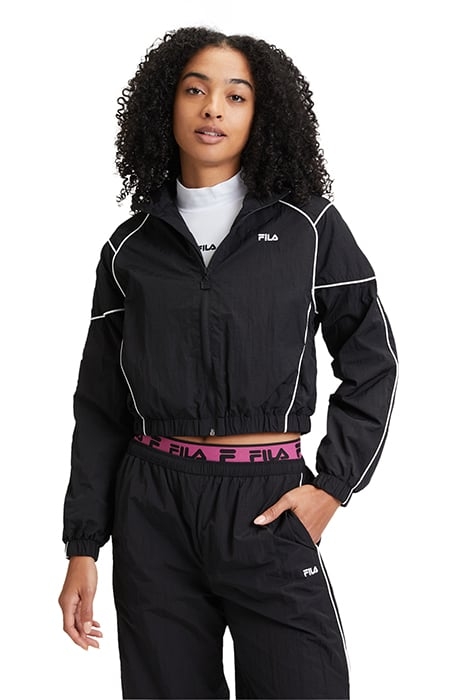 LAPLACE CROPPED TRACK JACKET BLACK 1