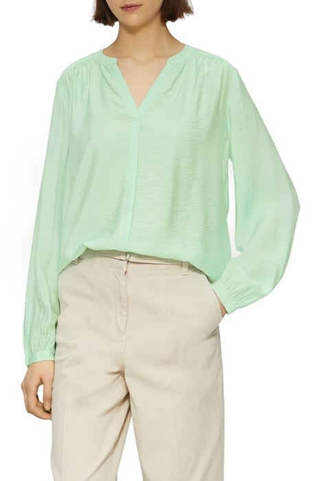 S.OLIVER BLOUSES GREEN-LIGHT 1