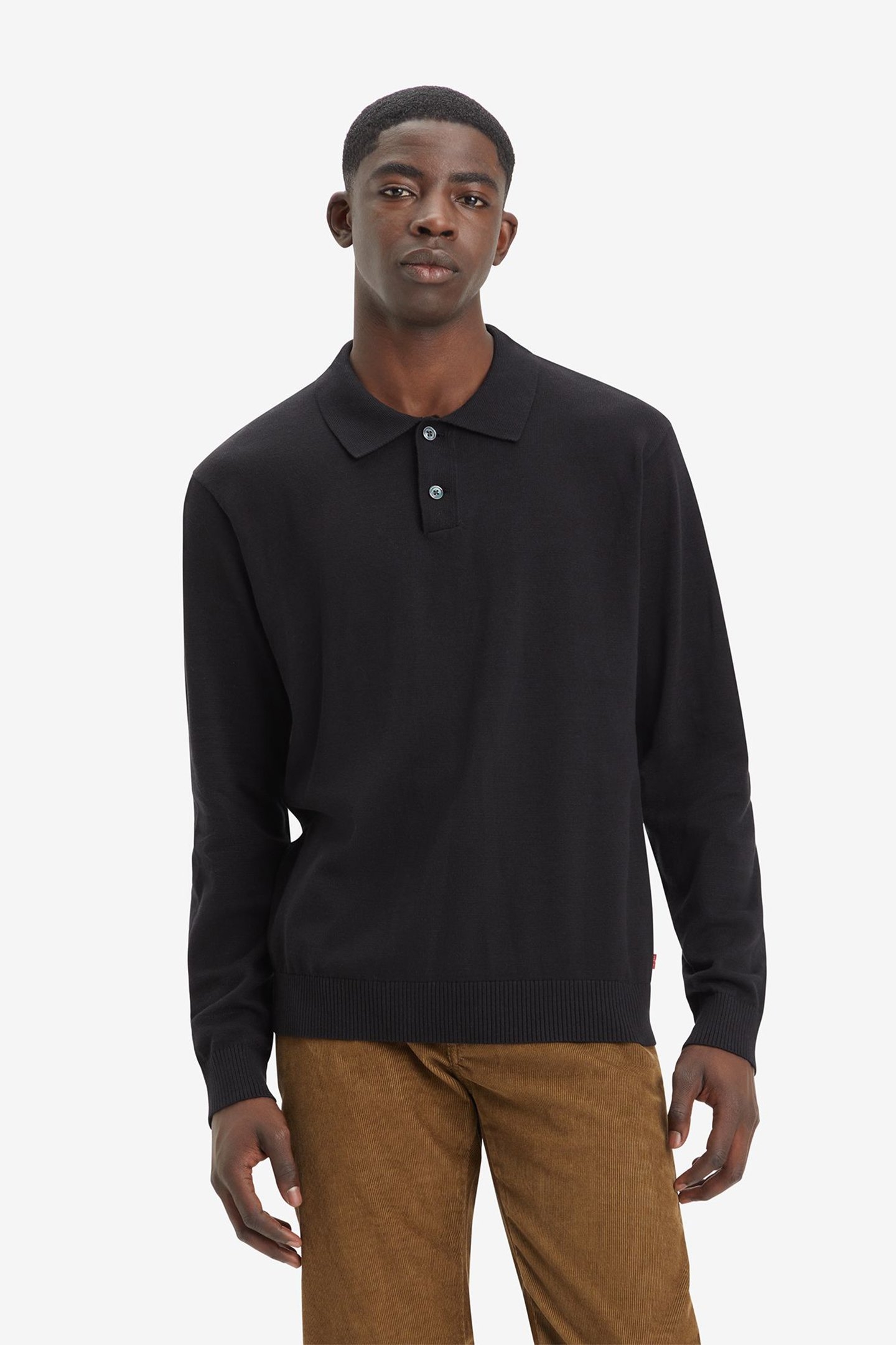 LONG-SLEEVE SWEATER POLO 1