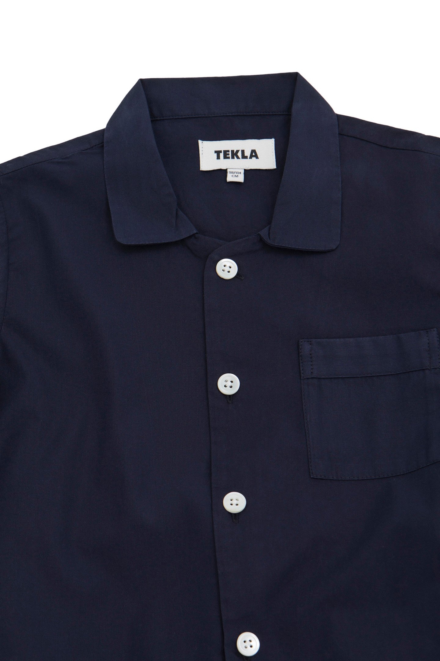 UNISEX POPLIN, KIDS PYJAMAS SET TRUE NAVY 2