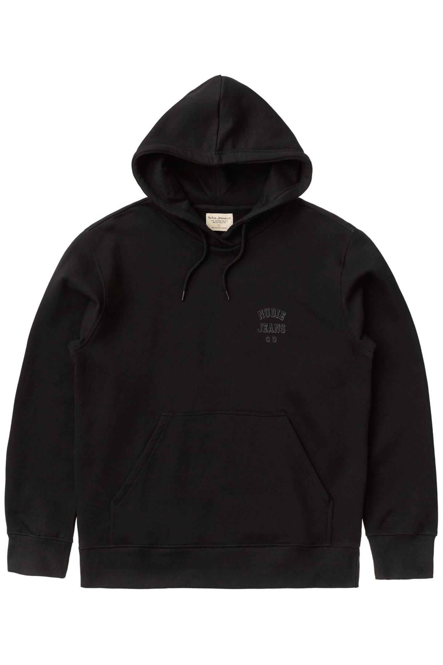 FRANKE LOGO HOODIE BLACK 3