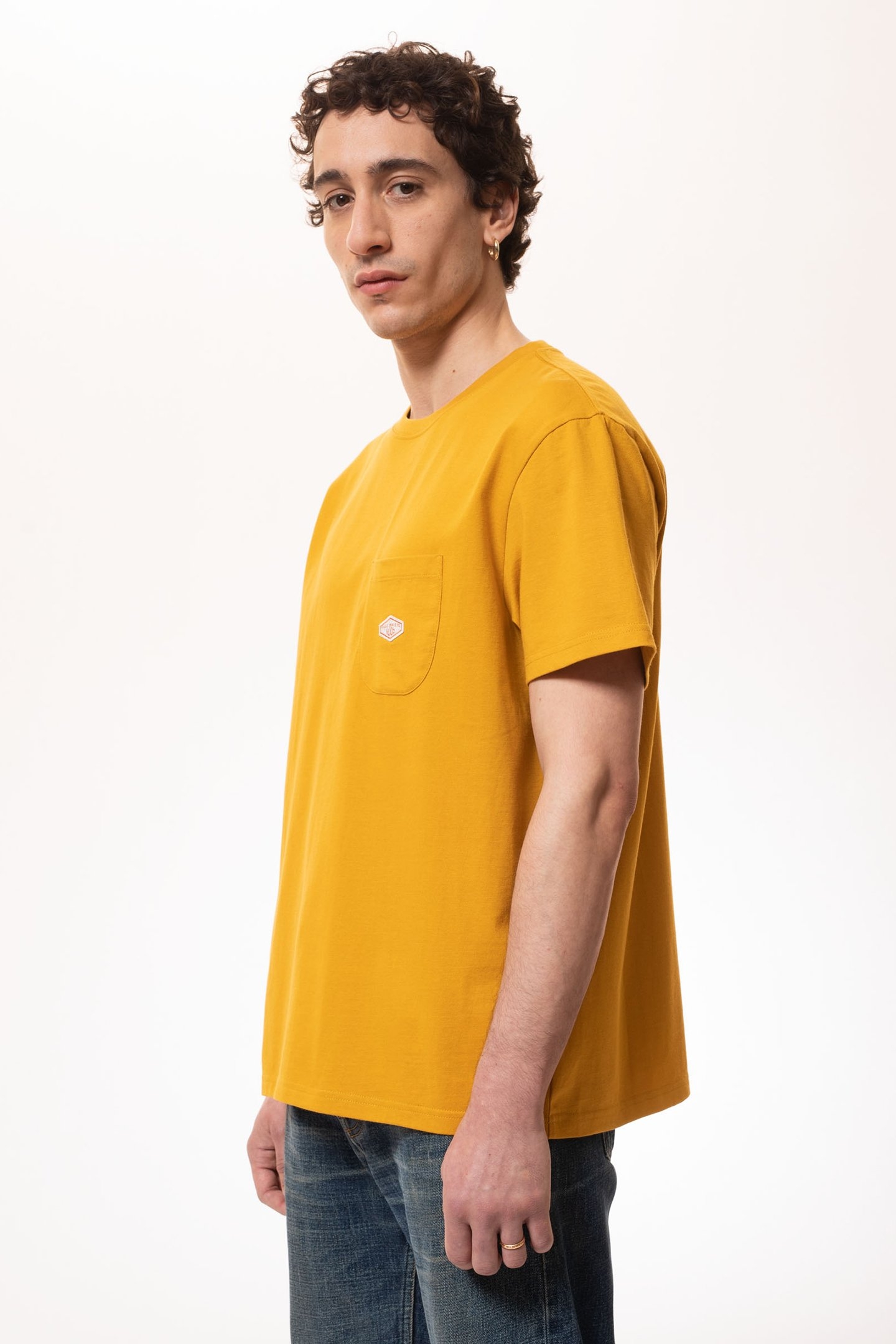 LEFFE POCKET TEE SAFFRON 4