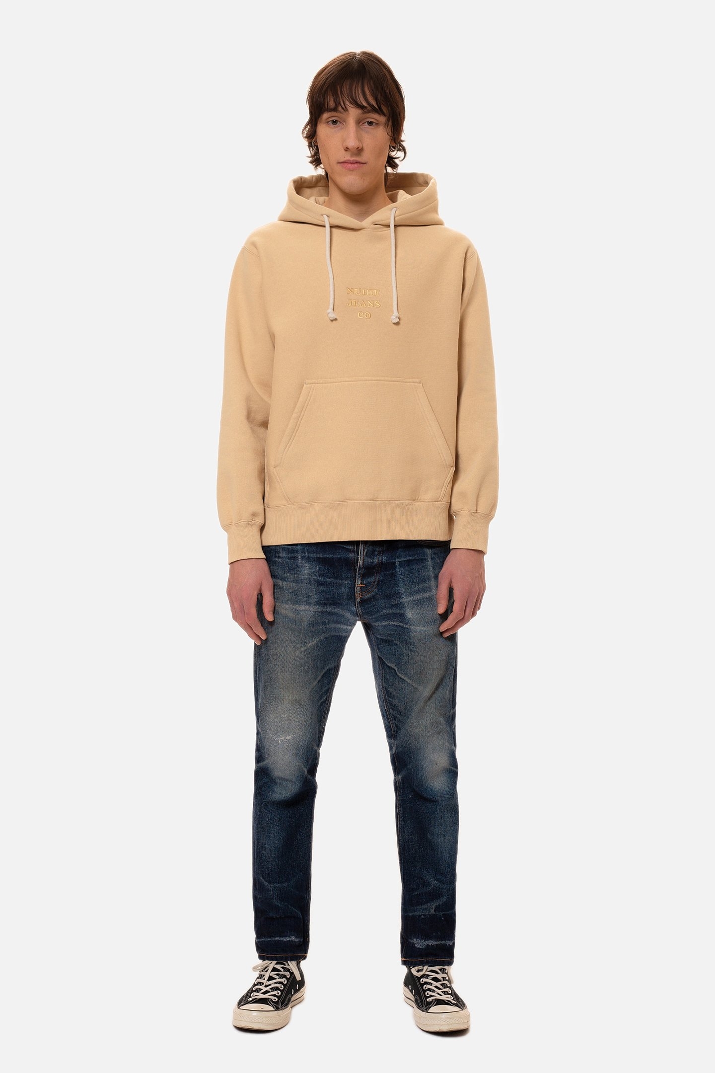 FREDRIK HOODIE NJCO70 FADED SUN 1