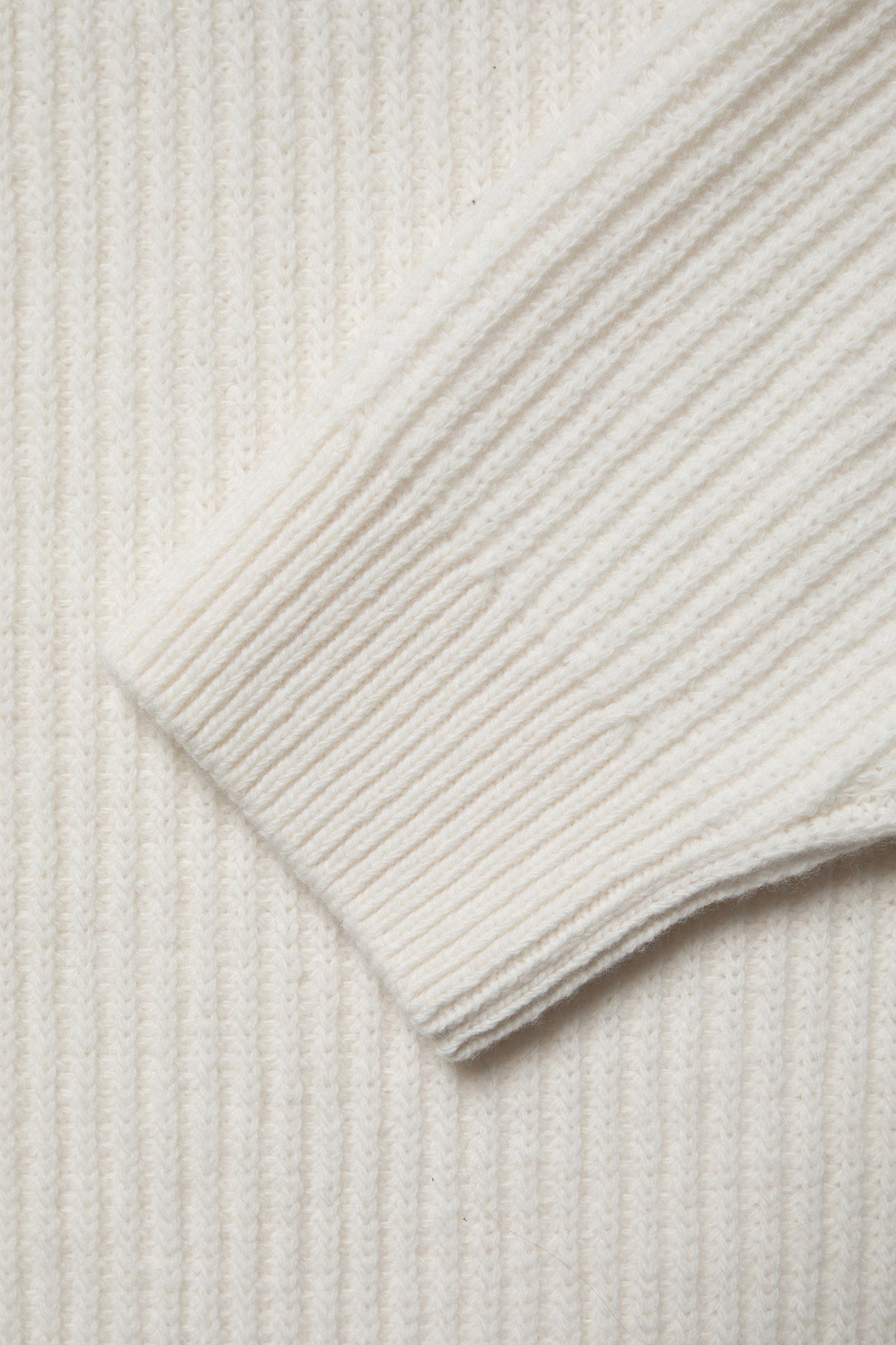 AUGUST RIB WOOL SWEATER OFFWHITE 3