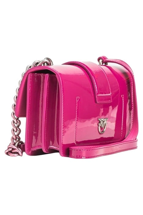 LOVE ONE MINI CL PELLE SFUMATA BERRY FUCHSIA-OLD SILVER 3