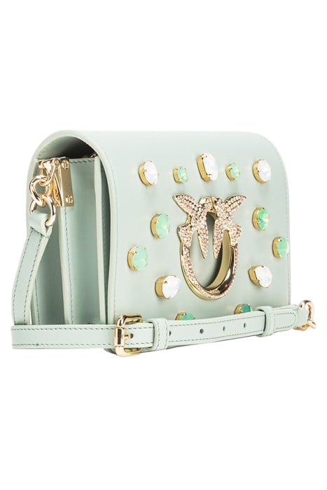 LOVE CLICK MINI PELLE LISCIA C OCEAN WAVE-SHINY GOLD 2