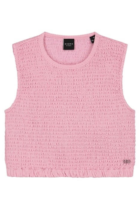 SMOCK TOP MARSHMALLOW PINK 2