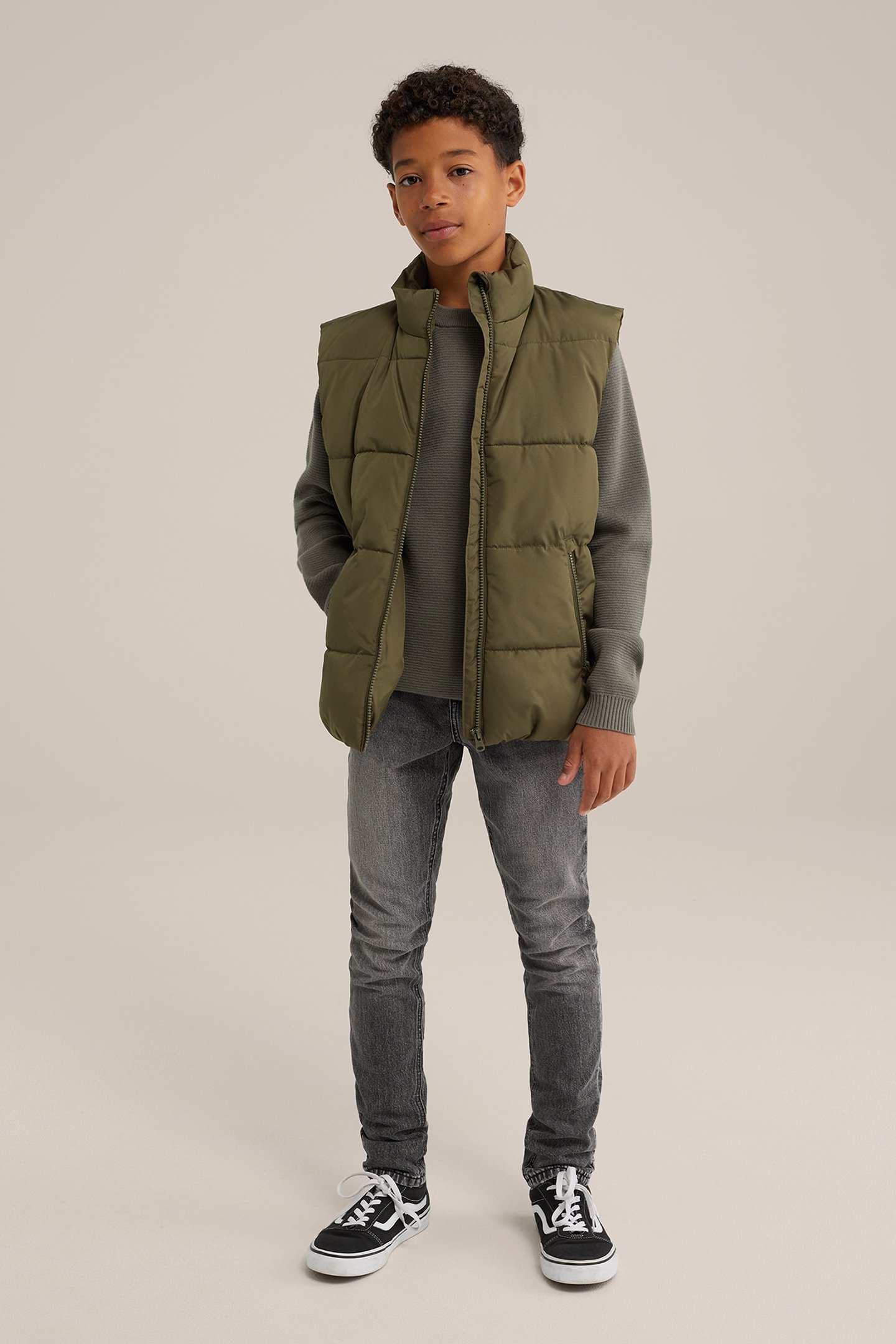 BODYWARMER DARK GREEN 2