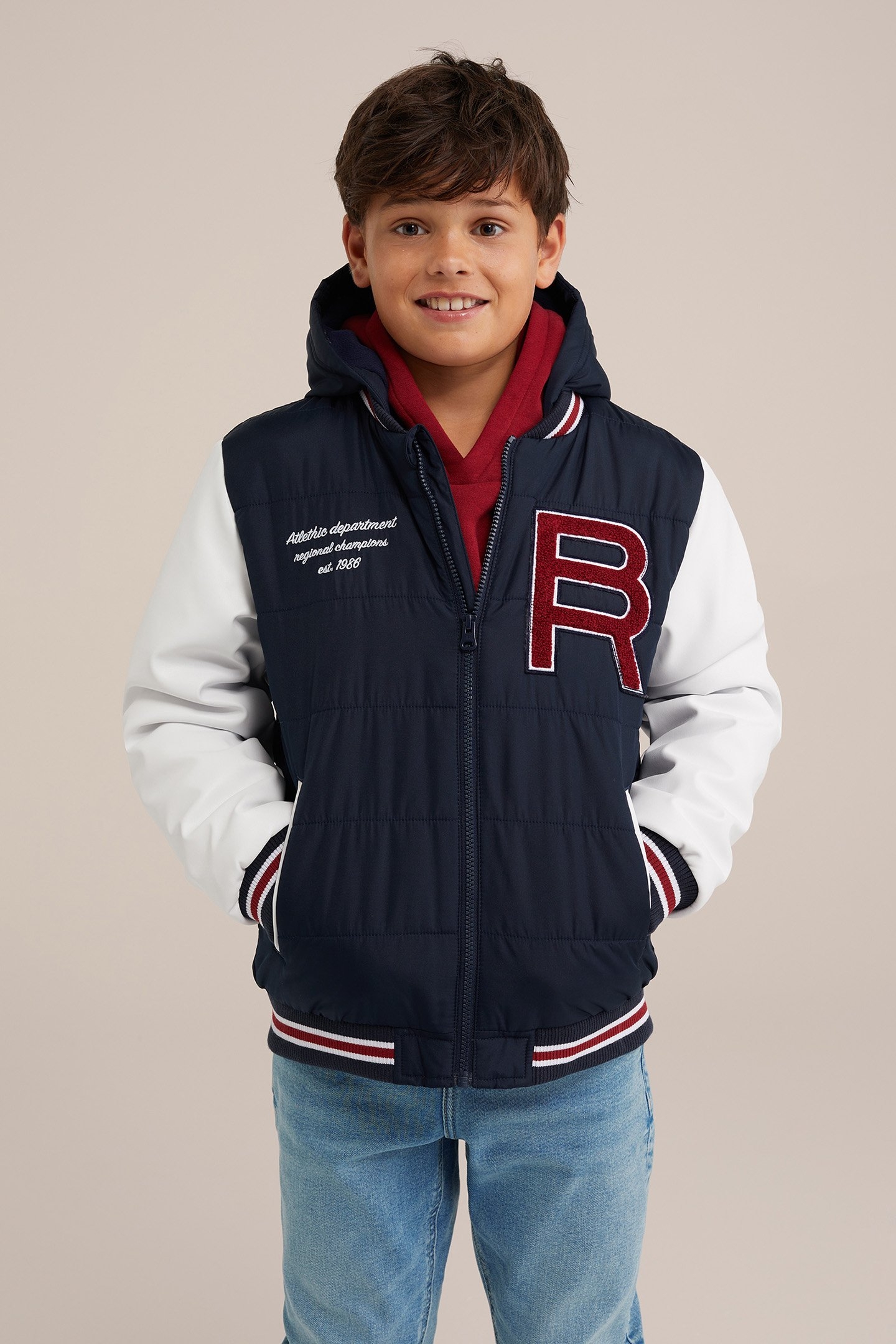 JACKET MIDLONG NAVY BLUE 1