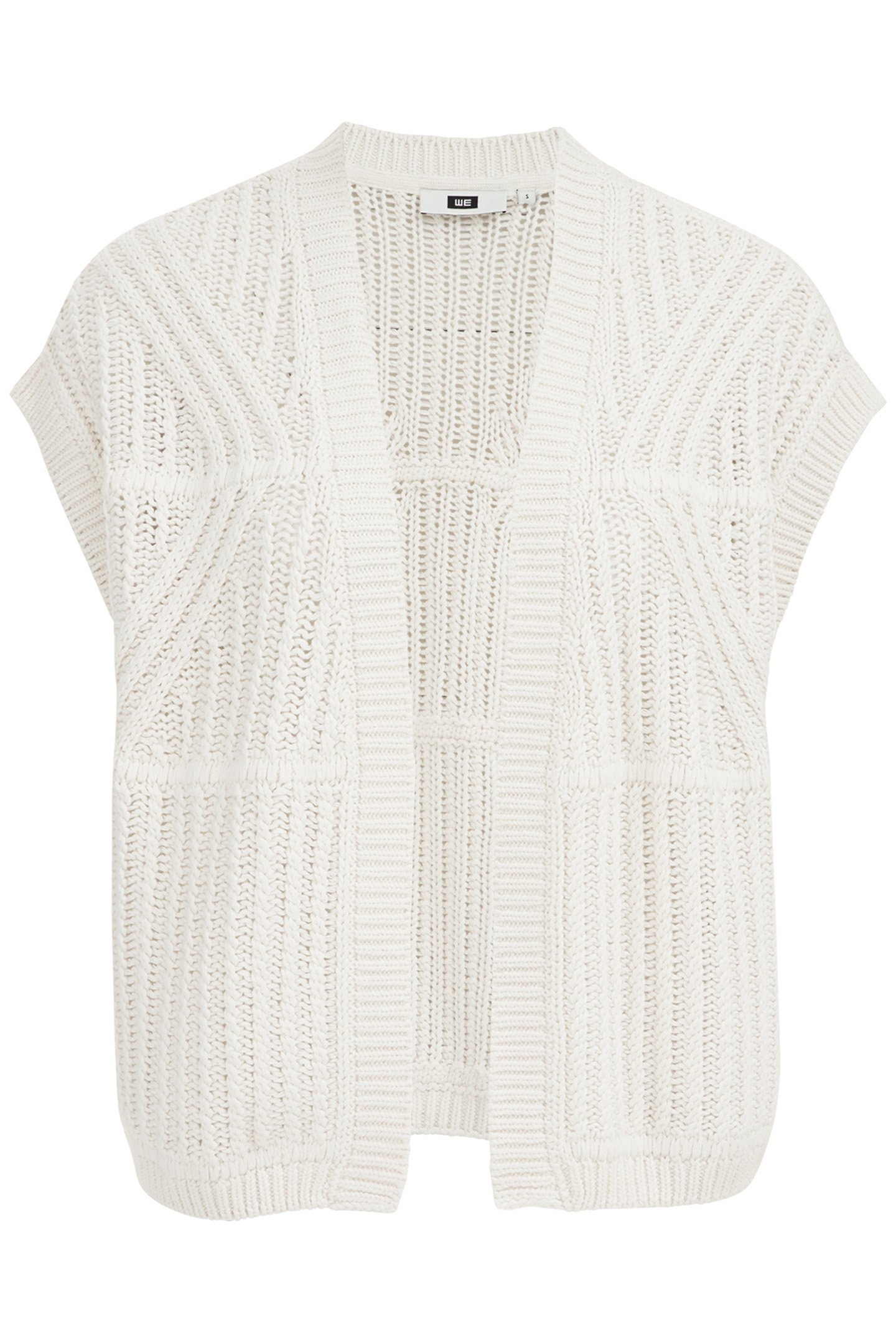 KNITTED CARDIGAN WHITE 4