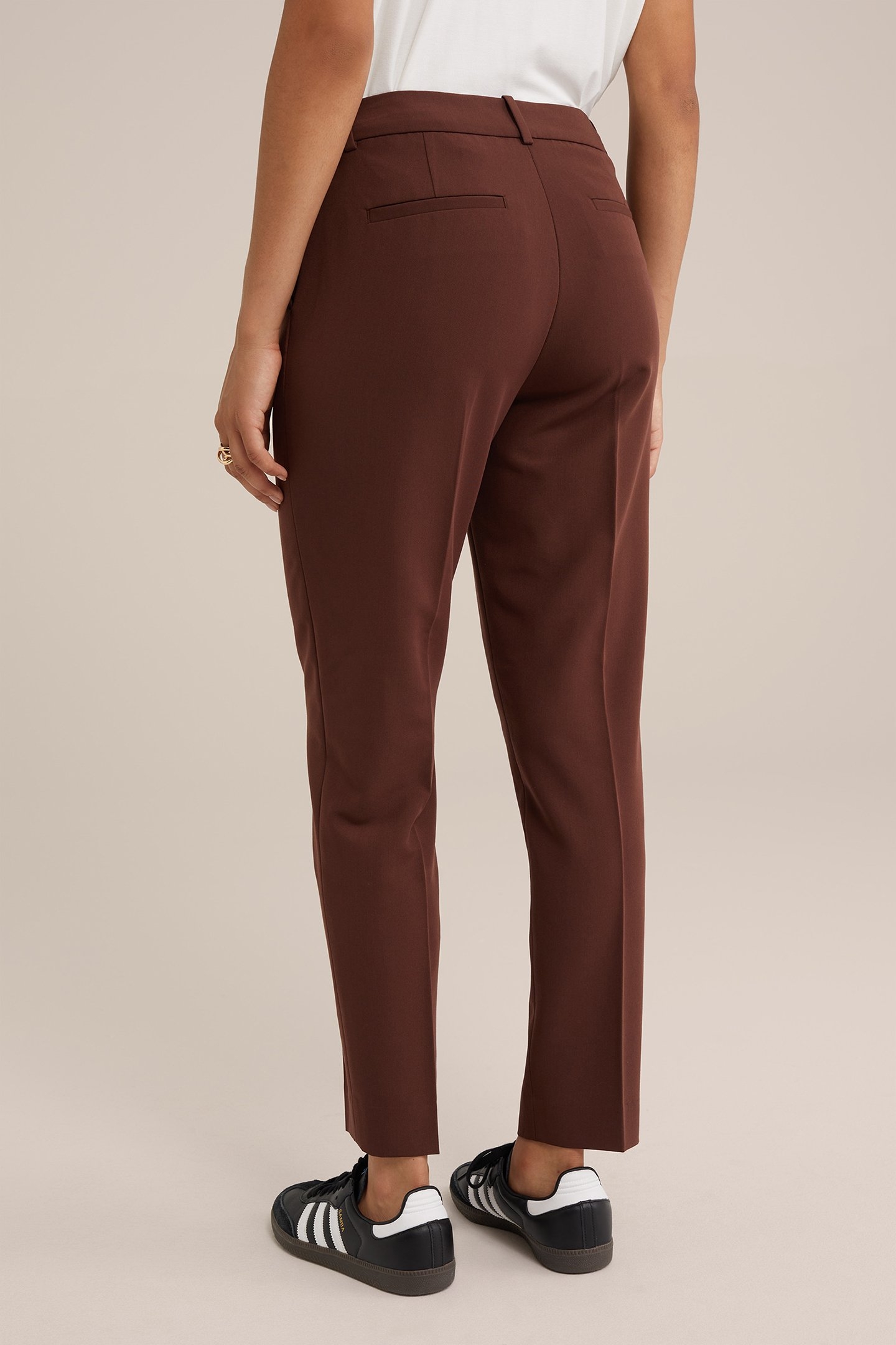 TROUSER DARK BROWN 2