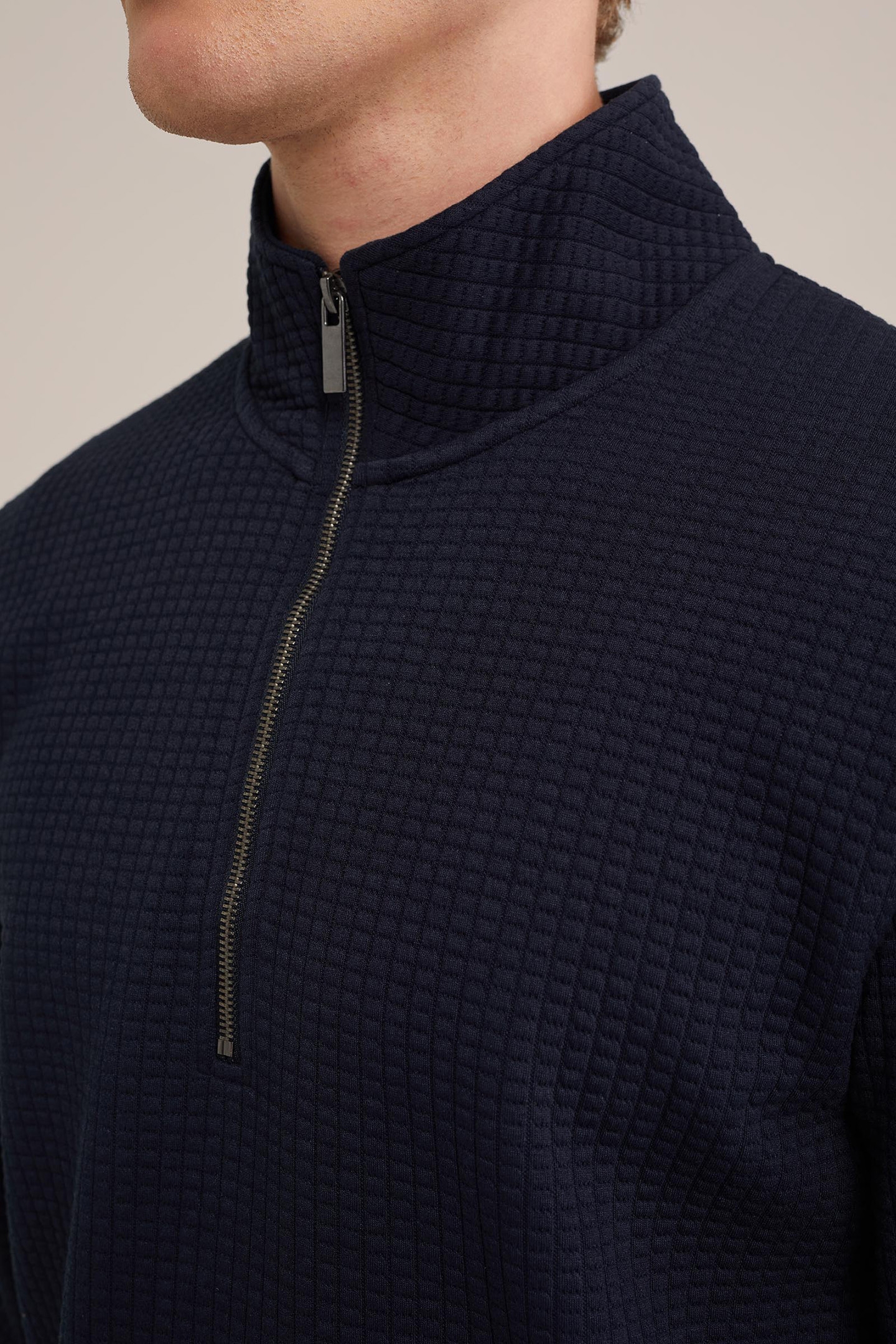 HALFWAY ZIPPER DARK BLUE 6